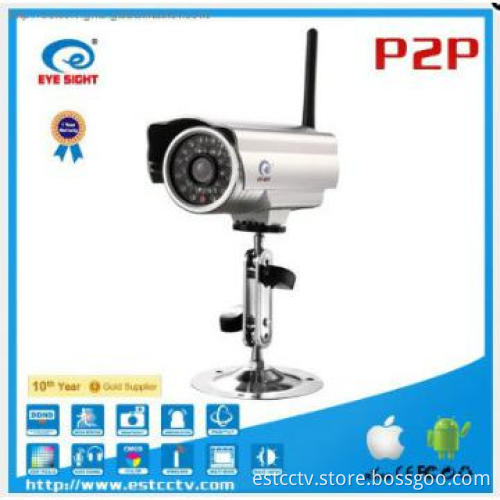 Waterproof IR-CUT Wireless CCTV Camera with WAN and LAN browsing